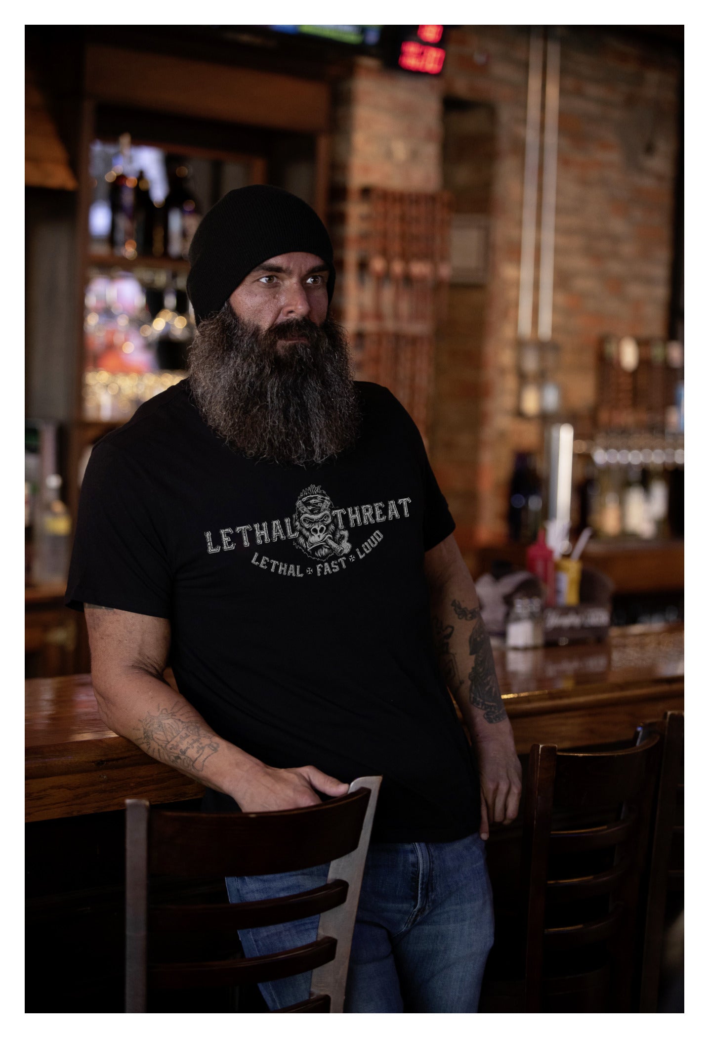 Tricou Gorilla Lethal Threat - Stil Urban Moto
