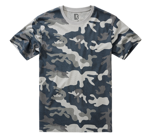Tricou Grey Camo Brandit - Confort Zilnic Superior