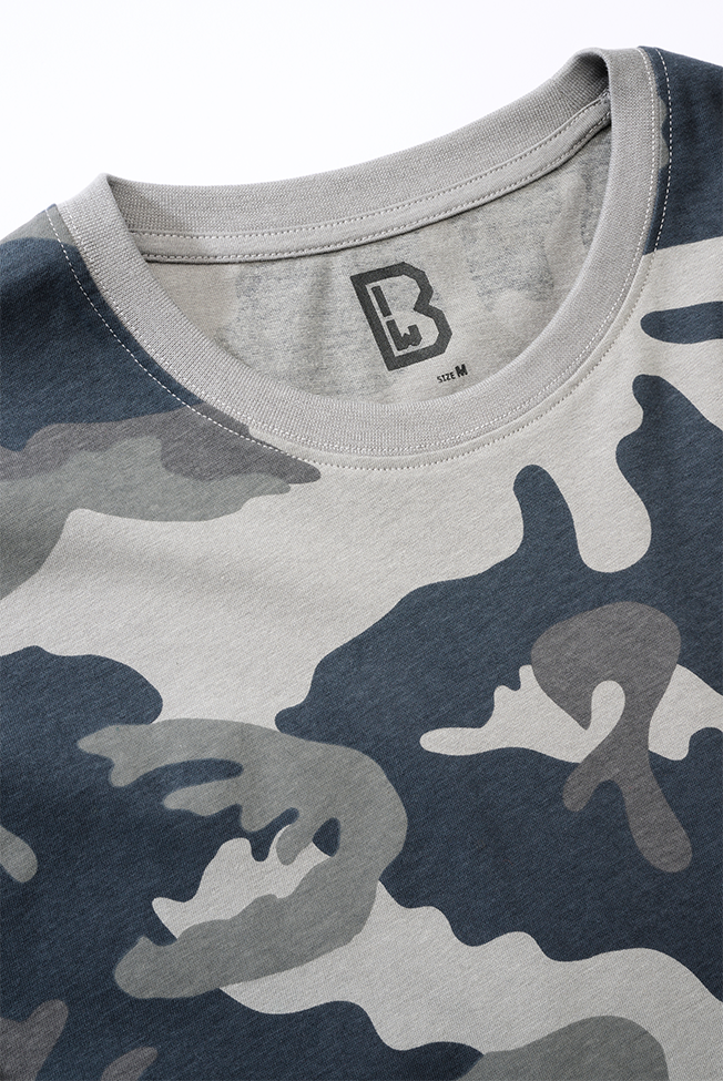 Tricou Grey Camo Brandit - Confort Zilnic Superior