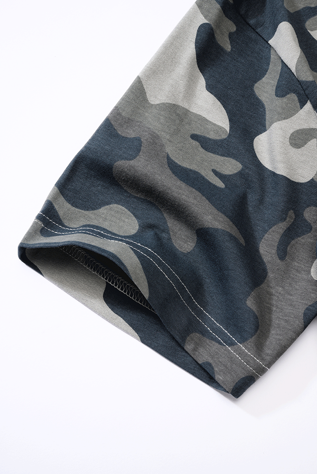 Tricou Grey Camo Brandit - Confort Zilnic Superior