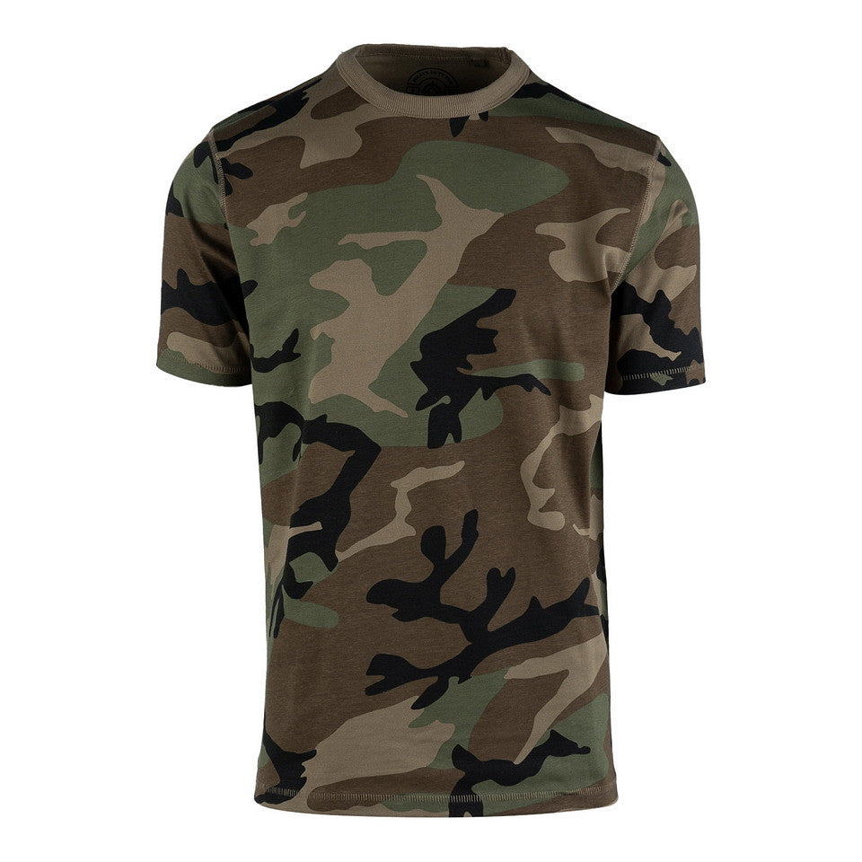 Tricou Heavy Duty Woodland - Rezistență, Confort, Sustenabilitate