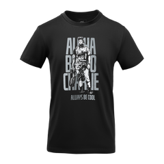 Tricou Helikon-Tex ABC Alfa Bravo Charlie Alb Bumbac