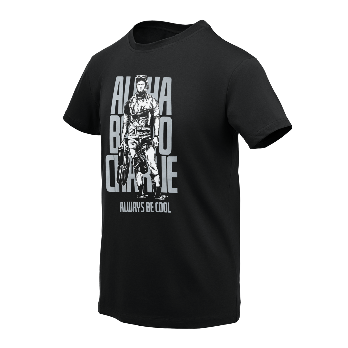 Tricou Helikon-Tex ABC Alfa Bravo Charlie Bumbac Negru