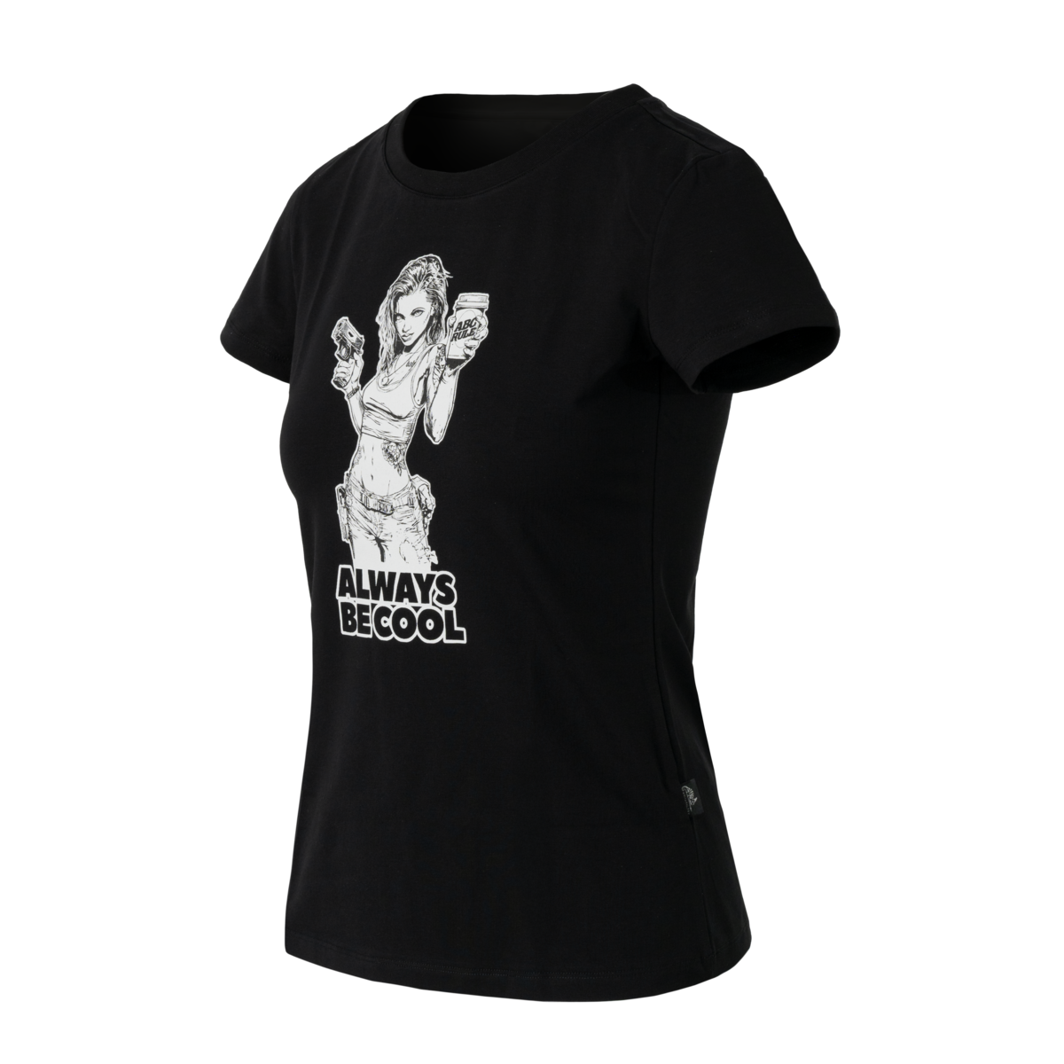 Tricou Helikon-Tex ABC Girl Bumbac Negru