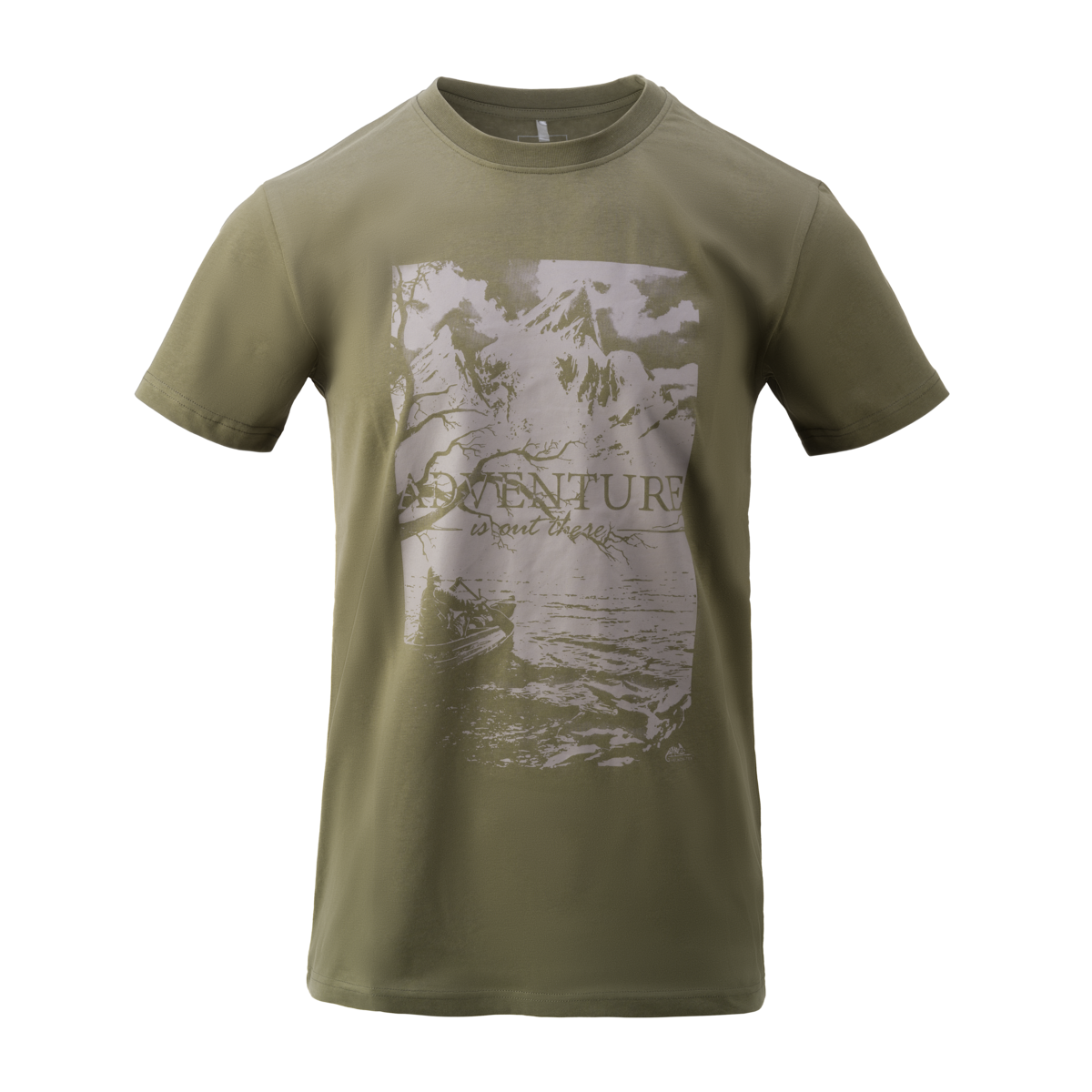 Tricou Helikon-Tex Adventure Is Out There Bumbac Dark Azure