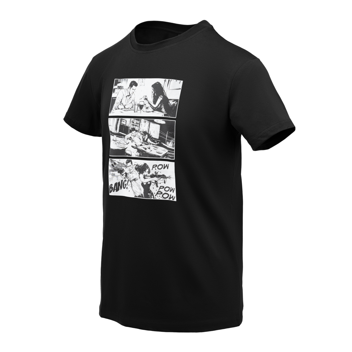 Tricou Helikon-Tex Combat Date Bumbac Negru