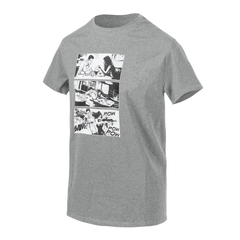 Tricou Helikon-Tex Combat Date Mid Grey Melange din Bumbac