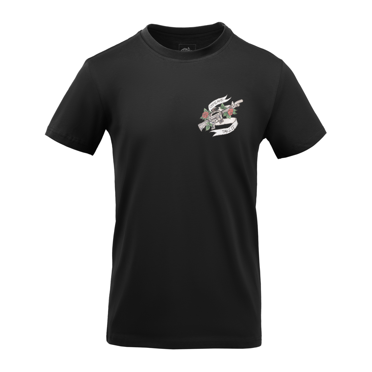 Tricou Helikon-Tex "Come and Take It" Negru Bumbac Clasic