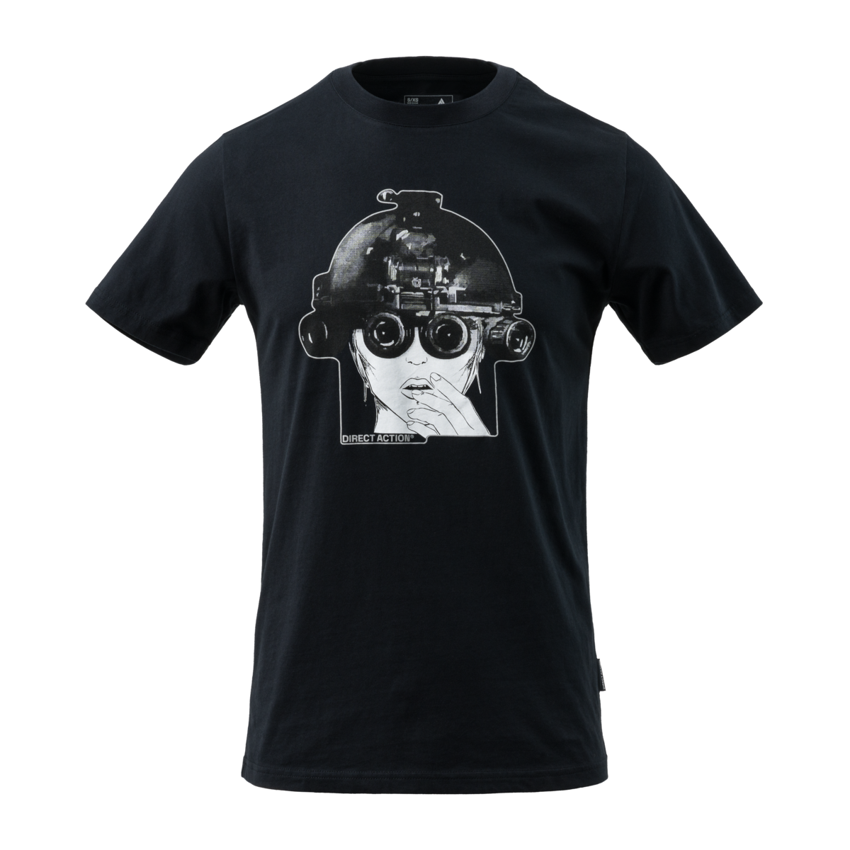 Tricou Helikon-Tex DA ART NVG din Bumbac Negru