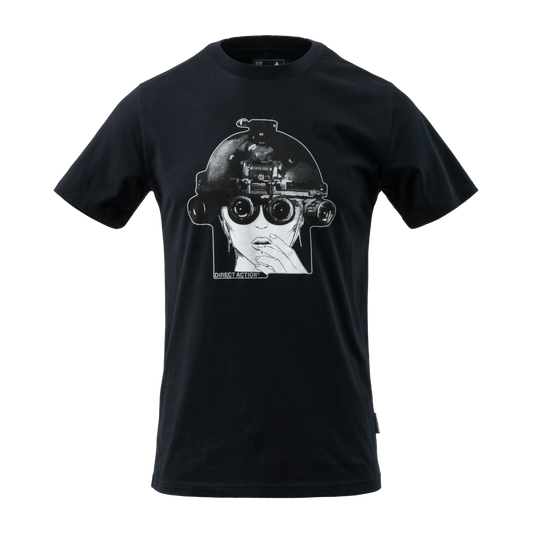 Tricou Helikon-Tex DA ART NVG din Bumbac Negru