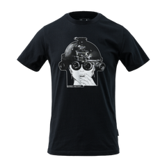 Tricou Helikon-Tex DA ART NVG din Bumbac Negru