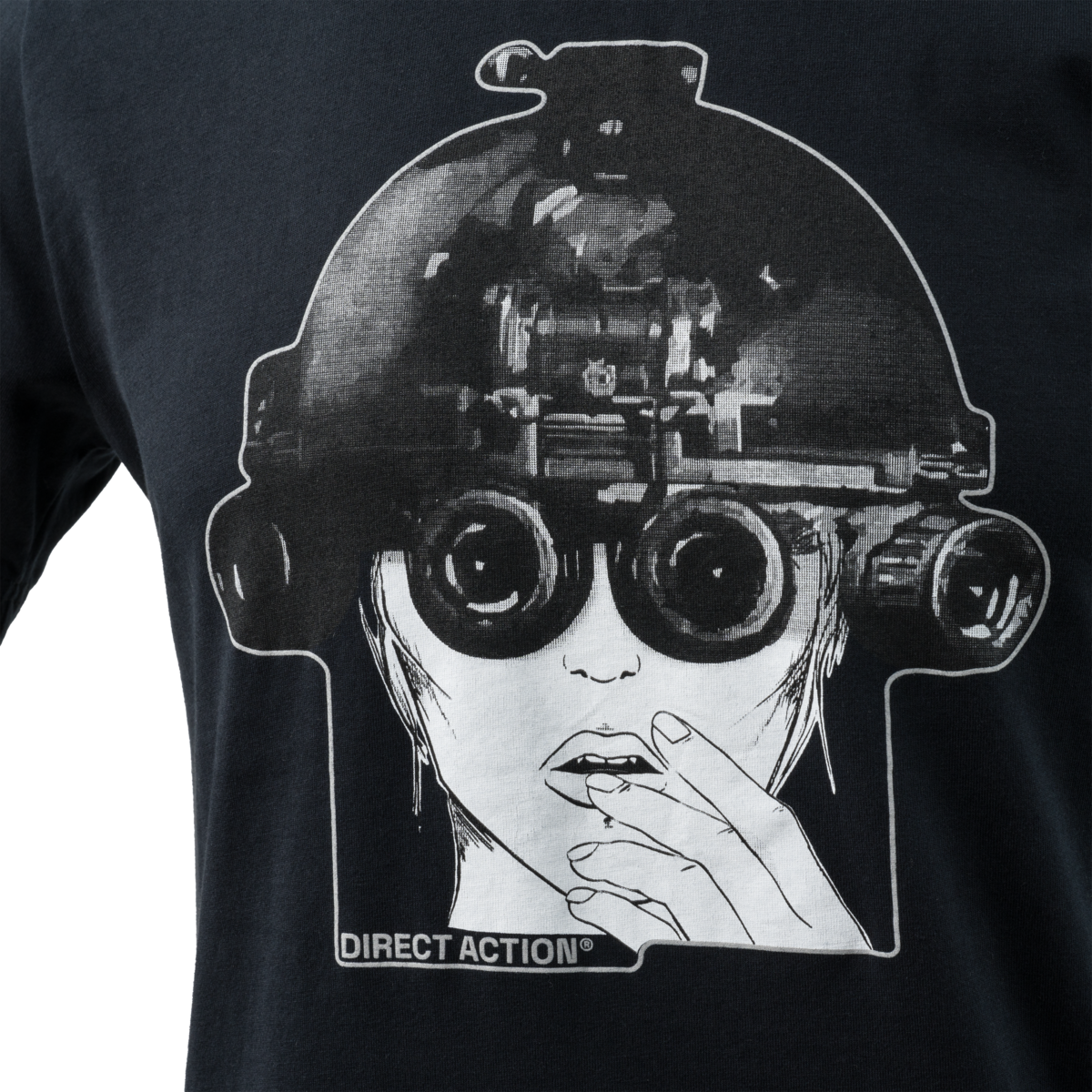 Tricou Helikon-Tex DA ART NVG din Bumbac Negru