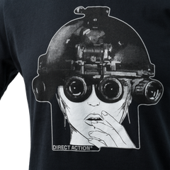 Tricou Helikon-Tex DA ART NVG din Bumbac Negru