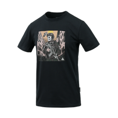 Tricou Helikon-Tex DA Skeleton Negru Bumbac