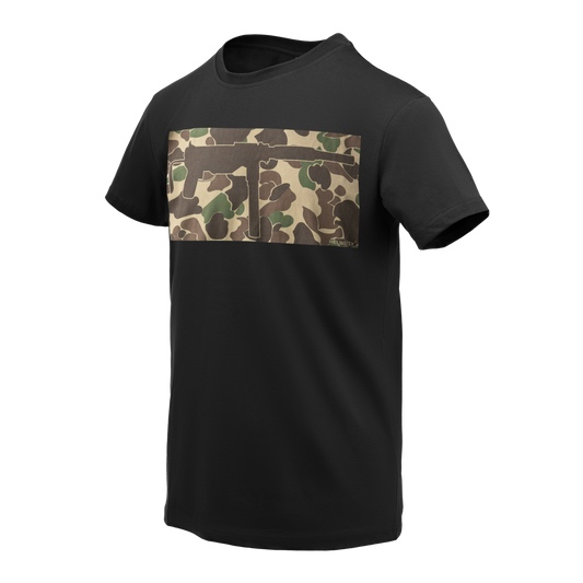 Tricou Helikon-Tex Grease Gun Negru din bumbac