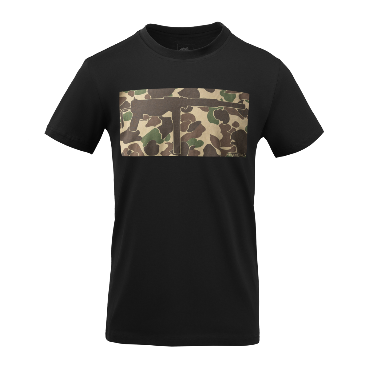 Tricou Helikon-Tex Grease Gun Negru din bumbac