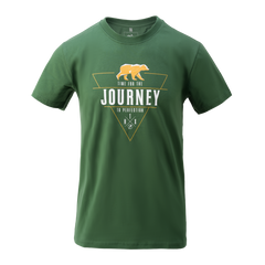 Tricou Helikon-Tex Journey To Perfection Monstera Green din Bumbac