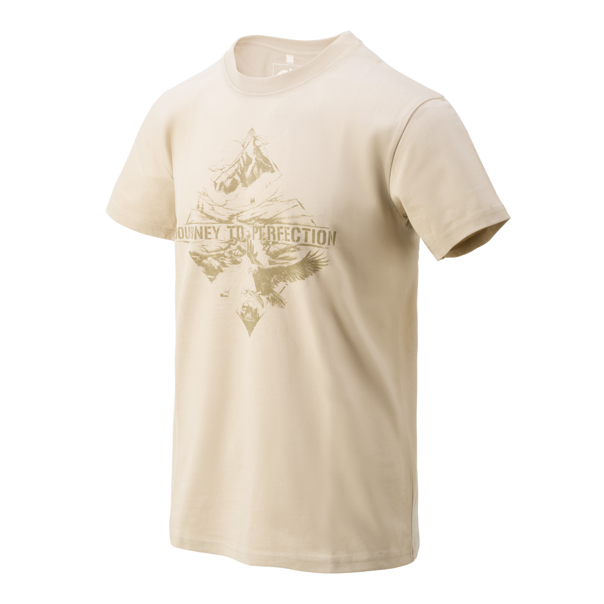 Tricou Helikon-Tex Mountain Stream Khaki din bumbac