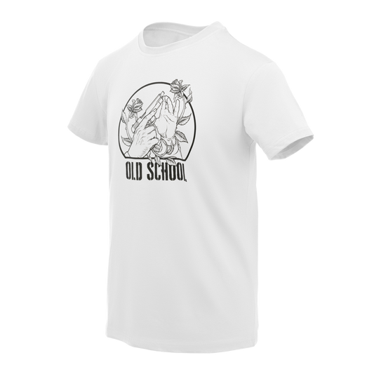 Tricou Helikon-Tex Press Check Bumbac Alb