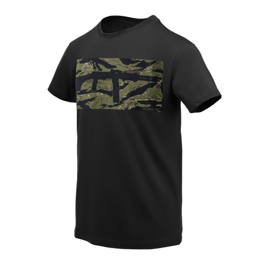 Tricou Helikon-Tex RPD Bumbac Negru/Tiger Stripe