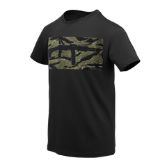 Tricou Helikon-Tex RPD Bumbac Negru/Tiger Stripe