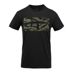 Tricou Helikon-Tex RPD Bumbac Negru/Tiger Stripe