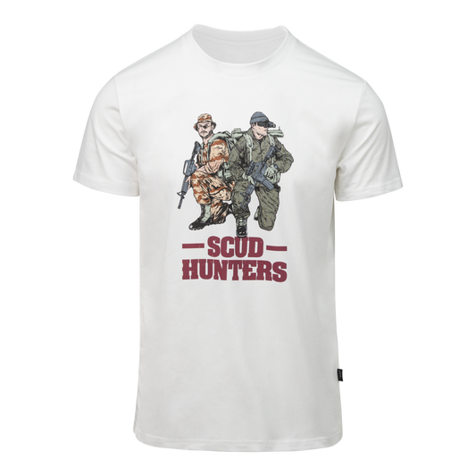 Tricou Helikon-Tex Scud Hunters Alb din bumbac