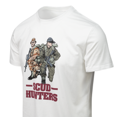 Tricou Helikon-Tex Scud Hunters Alb din bumbac