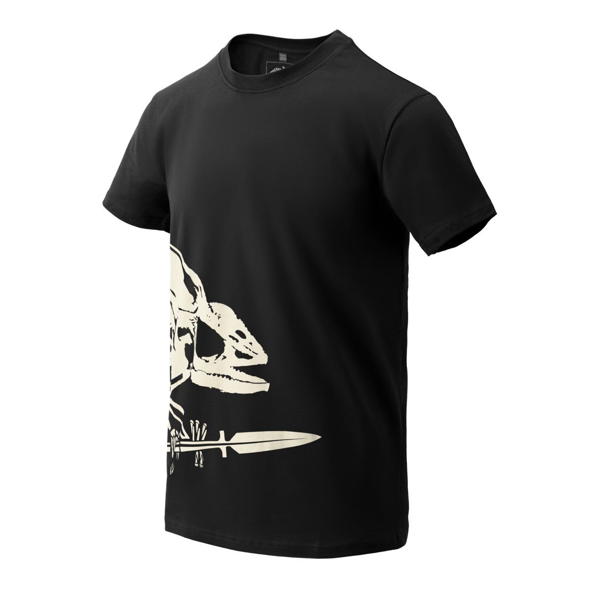 Tricou Helikon-Tex Skeleton Full Body Bumbac Negru