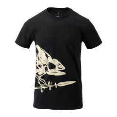 Tricou Helikon-Tex Skeleton Full Body Olive Green din Bumbac