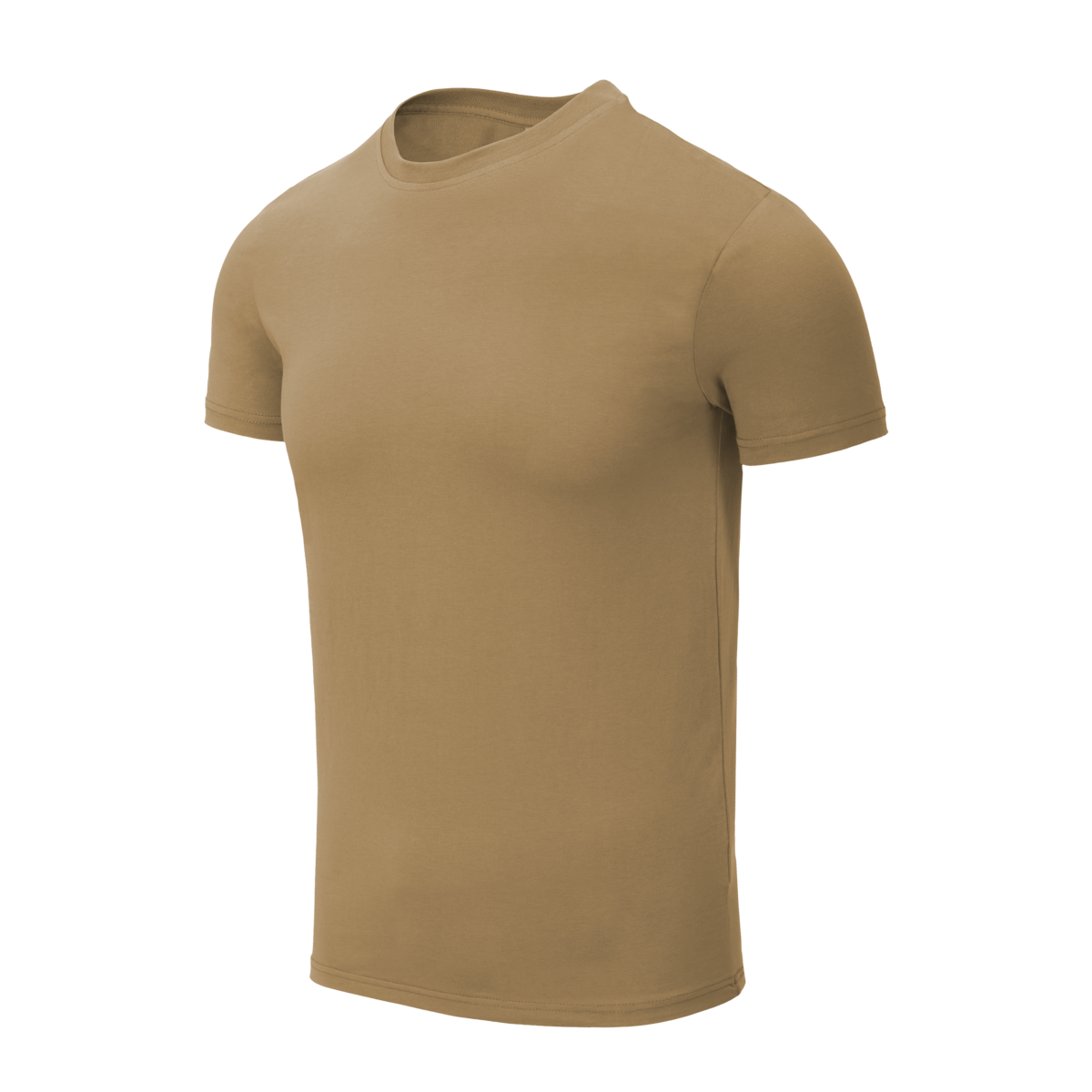 Tricou Helikon-Tex SLIM din bumbac organic Coyote