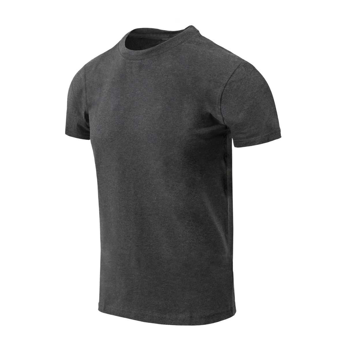 Tricou Helikon-Tex SLIM din Bumbac Organic Melange Black-Grey
