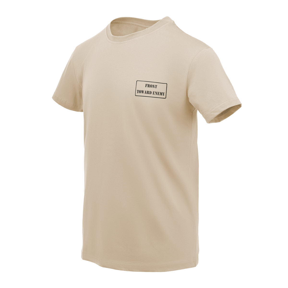 Tricou Helikon-Tex "Toward Enemy" Khaki din Bumbac
