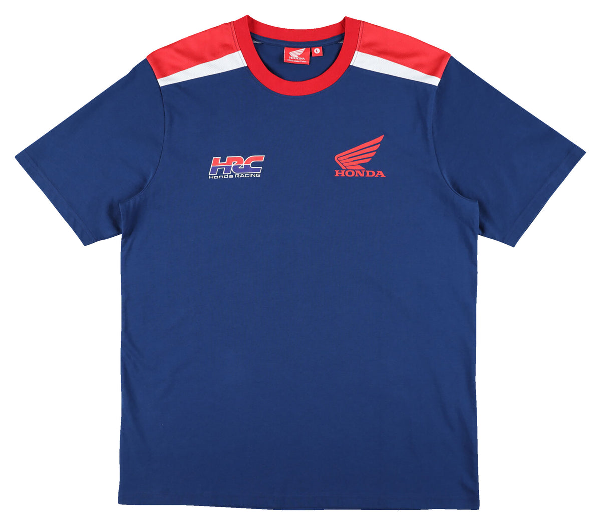 Tricou Honda HRC Wing - Culori iconice, Bumbac 100%
