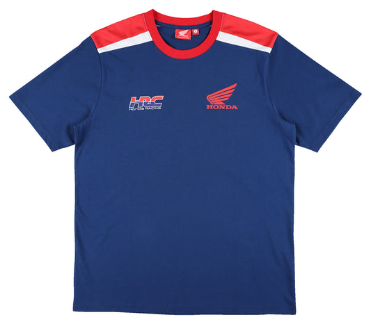 Tricou Honda HRC Wing - Culori iconice, Bumbac 100%