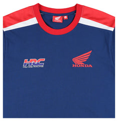 Tricou Honda HRC Wing - Culori iconice, Bumbac 100%