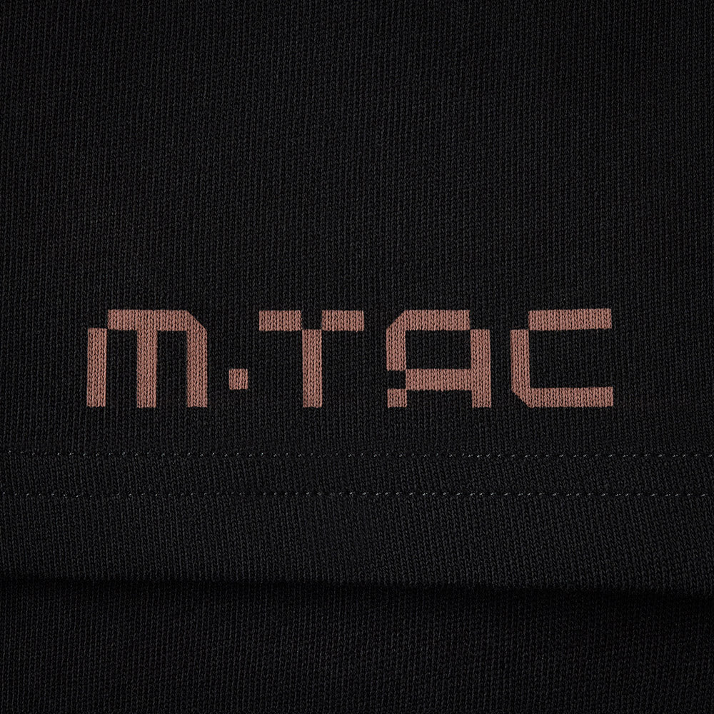 Tricou Hunter Pilots M-Tac Negru – 100% Bumbac Greu, Croială Oversized - poza 11