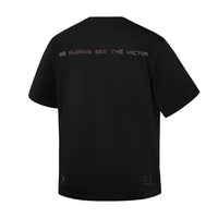 Tricou Hunter Pilots M-Tac Negru – 100% Bumbac Greu, Croială Oversized - poza 5