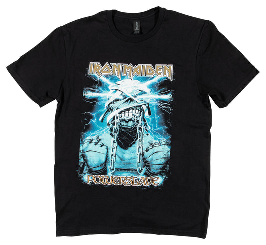 Tricou Iron Maiden Powerslave - Bumbac 100%, Guler Rotund