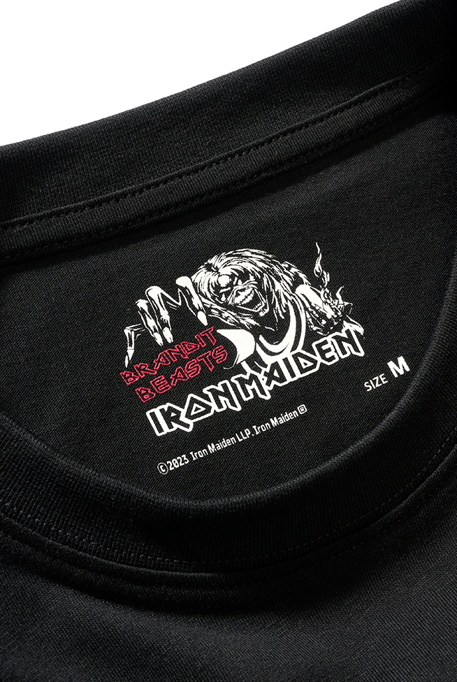 Tricou Iron Maiden T Eddy Glow Negru Brandit - Stil Iconic Durabil