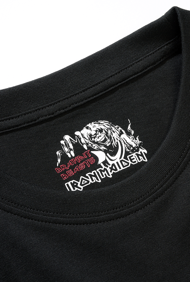 Tricou Iron Maiden T Number of the Beast I Negru Brandit - Expresie