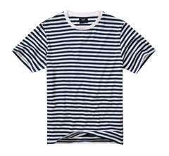 Tricou Jerseyshirt Stripe Tee Navy White St Brandit - Confort Casual Zilnic