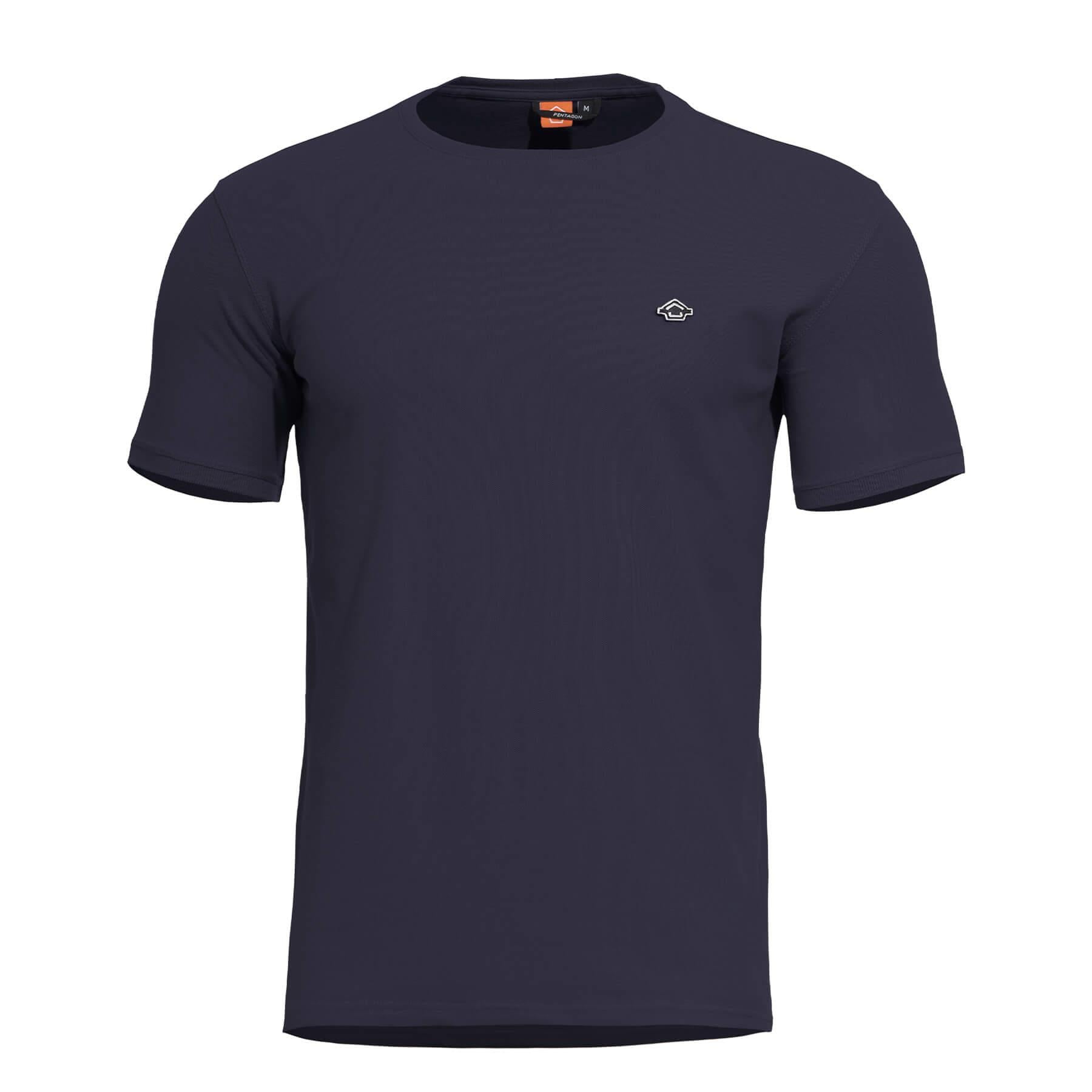 Tricou Levantes Crewneck Navy Blue Pentagon Tactical - Performanță și Adaptabilitate în orice Misiune
