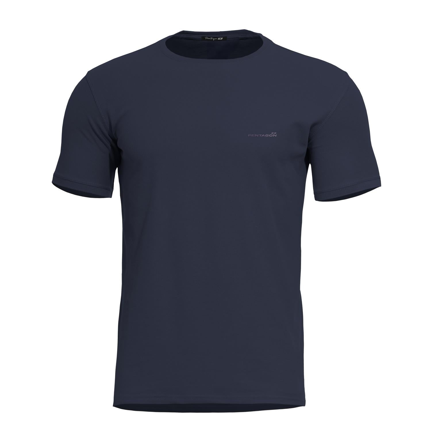 Tricou Levantes Crewneck Navy Blue Pentagon Tactical - Performanță și Adaptabilitate în orice Misiune
