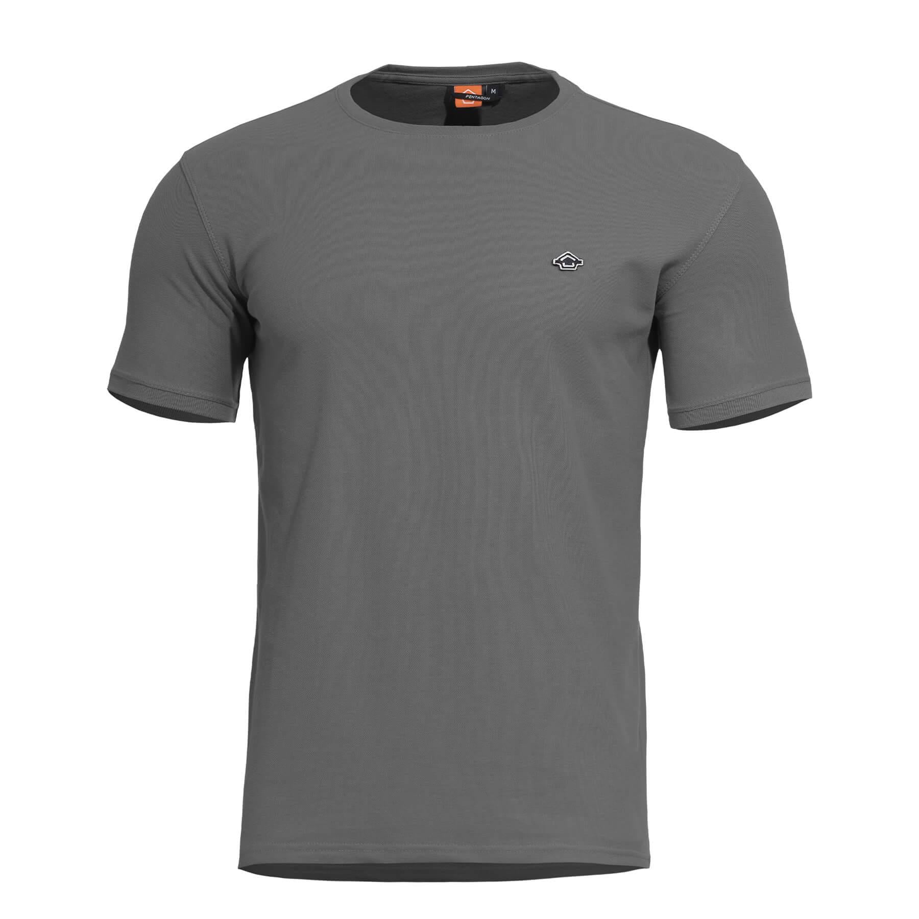 Tricou Levantes Crewneck Wolf-Grey Pentagon Tactical - Performanță și Discreție în orice Mediu