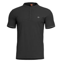 Tricou Levantes Henley T-Shirt Stripes -Str Black Pentagon Tactical - Performanță și Confort Adaptabil