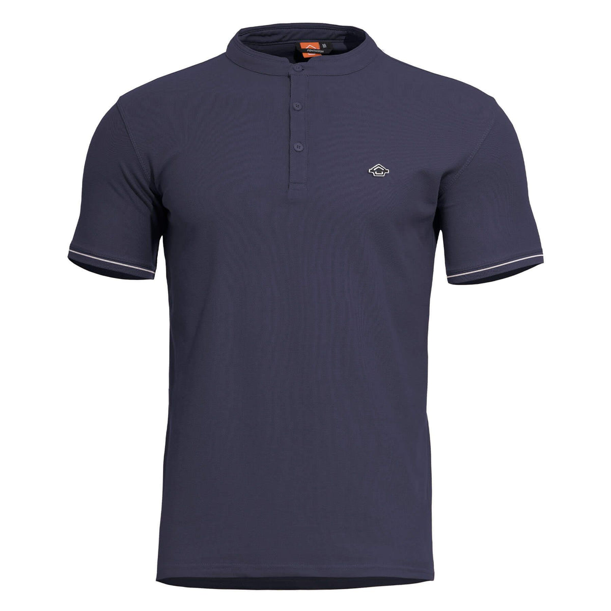 Tricou Levantes Henley T-Shirt Stripes -Str Navy Blue Pentagon Tactical - Performanță și Discreție Tactice