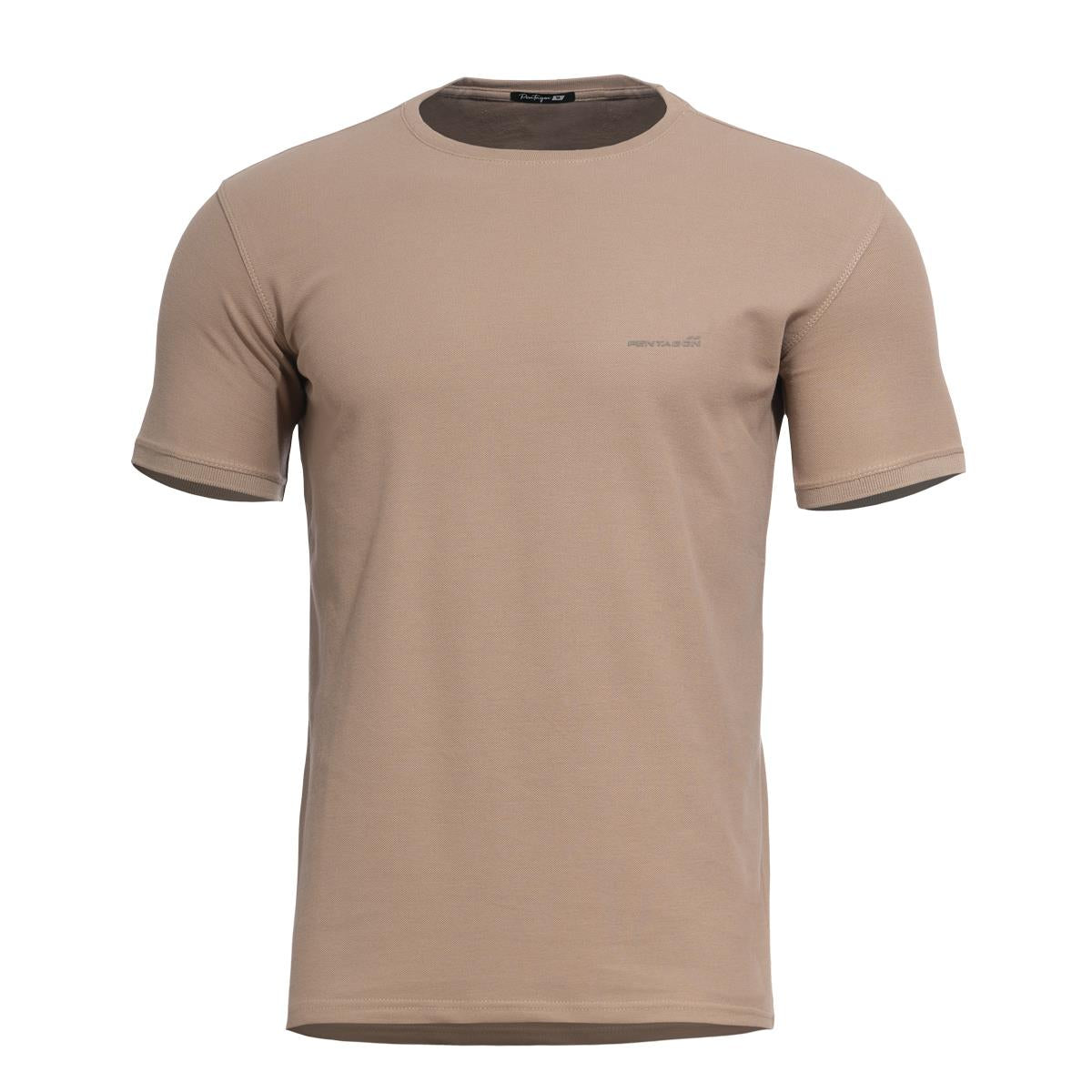 Tricou Levantes Henley T-Shirt Tan Brown Pentagon Tactical - Performanță și Ventilație Optimă în orice Mediu