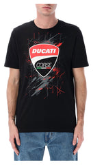 Tricou Logo Ducati Corse - Bumbac Pur, Design Iconic