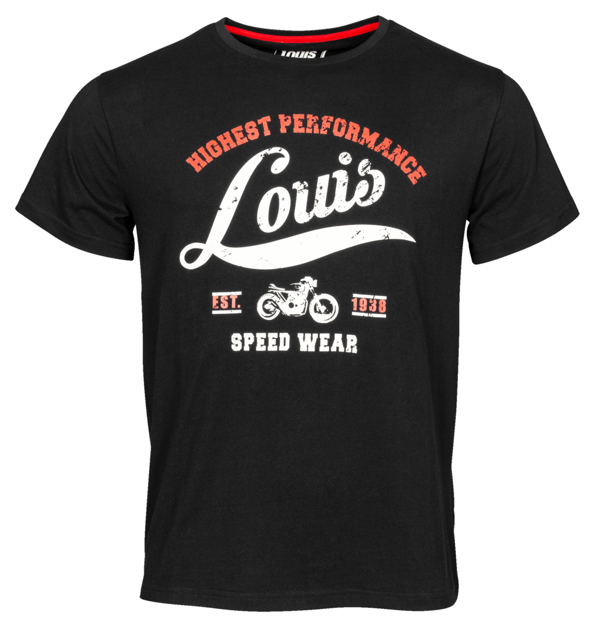 Tricou Louis Vintage - Bumbac, Guler Rotund